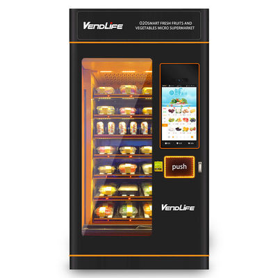Salad  Vegetable And Fruits Single Cabinents Fully Automatic Vending Machines Supplier With 2021 New Style For S