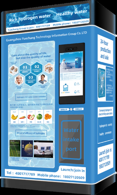 8 Inches Screen Smart Vending Machine Warm And Cold Pipeline Vendlife Bottle Countertop Water Coolers