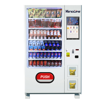 Vendlife 24H Self-Service 19 Inch Refrigerated 21/20 Locker Beverage Vending Machine Use Cash Coin Pay