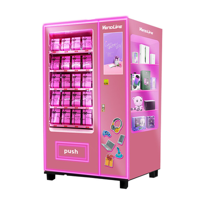 1250mm Width Cosmetic Vending Machines With Happy Box ODM Available