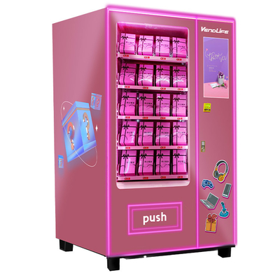 1250mm Width Cosmetic Vending Machines With Happy Box ODM Available
